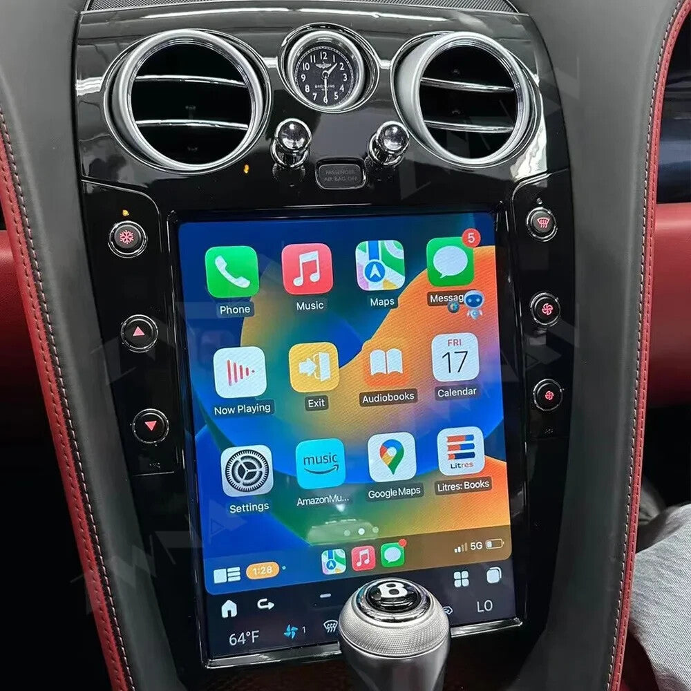 for Bentley GT 2003-2019 Android Radio for Tesla Style screen GPS navi