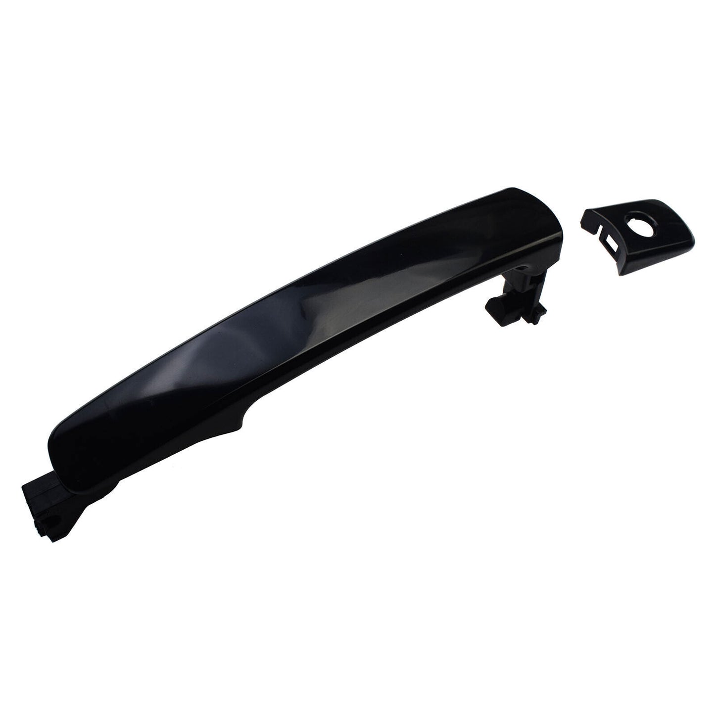 Door handle outside glossy black left LH front drive side for Rogue g35- v