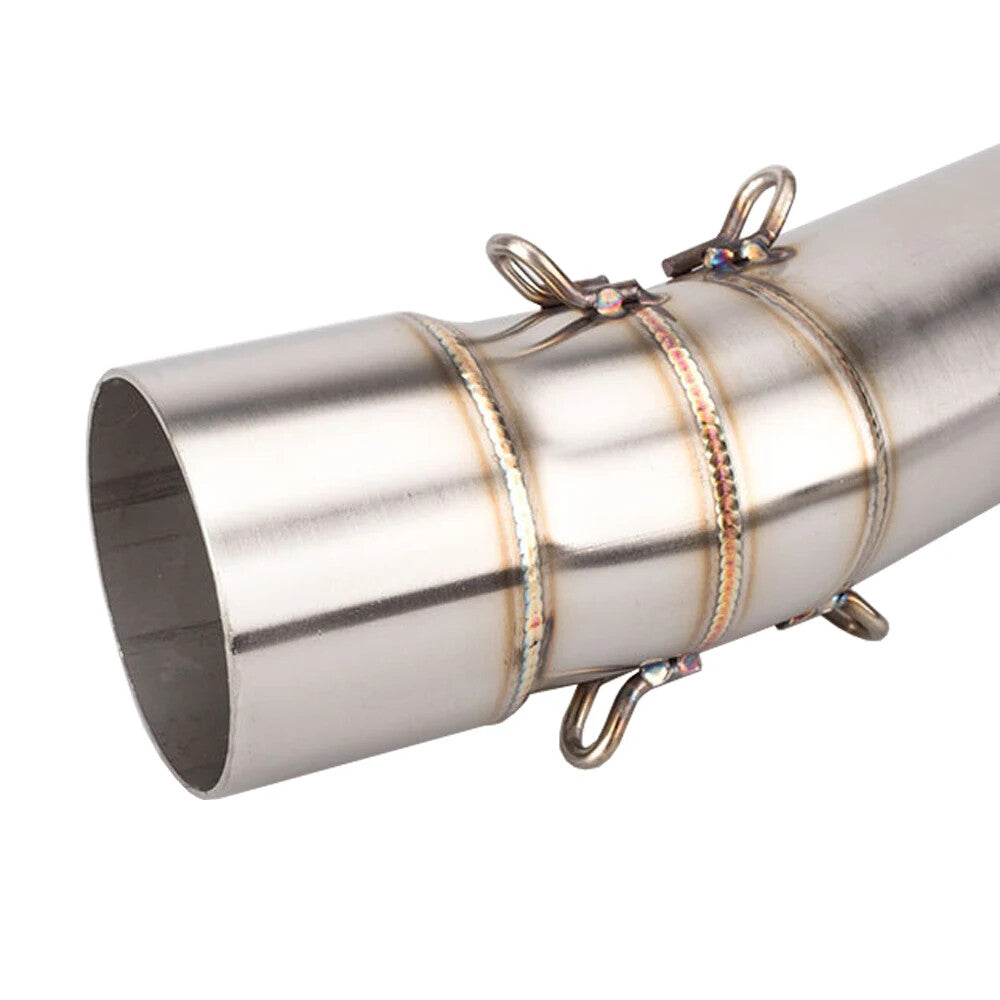 Exhaust Middle Pipe for BMW F650GS F700 F800 GS Slip On Link Pipe Connect Tube