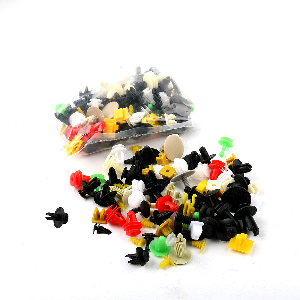 200 Car Auto Body Retainer Push Pin Rivet Clip Moulding Trims Fastener Universal