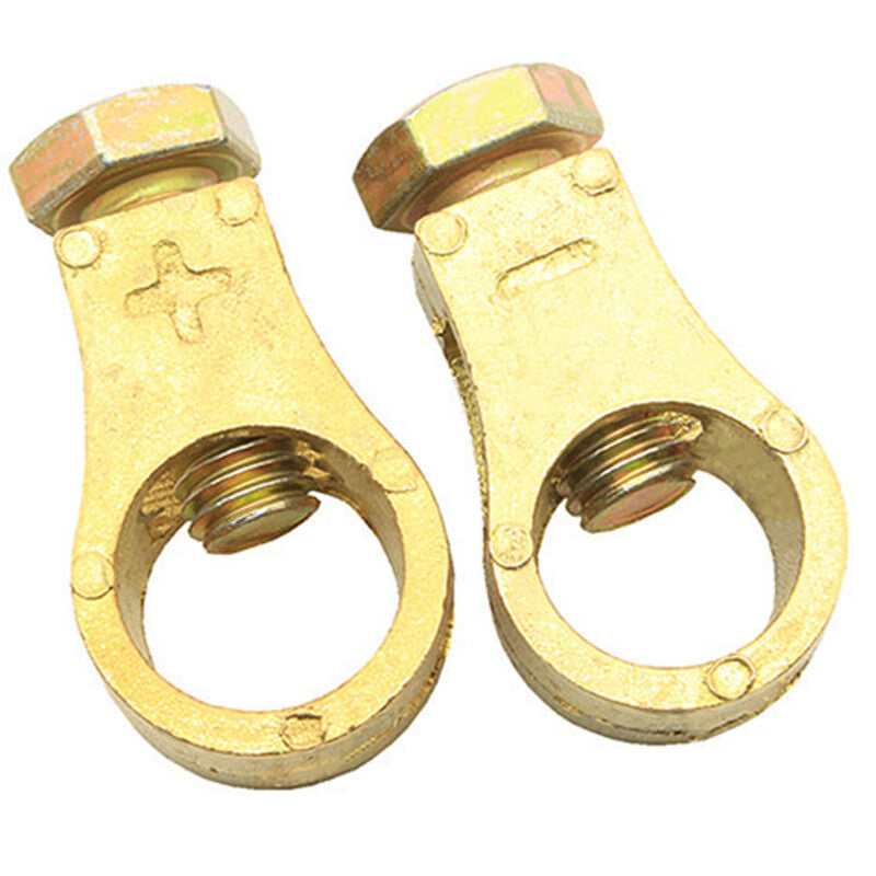 2xDurable Copper Battery Terminal Car SUV Truck Quick Connector Cable Clamp Clip v