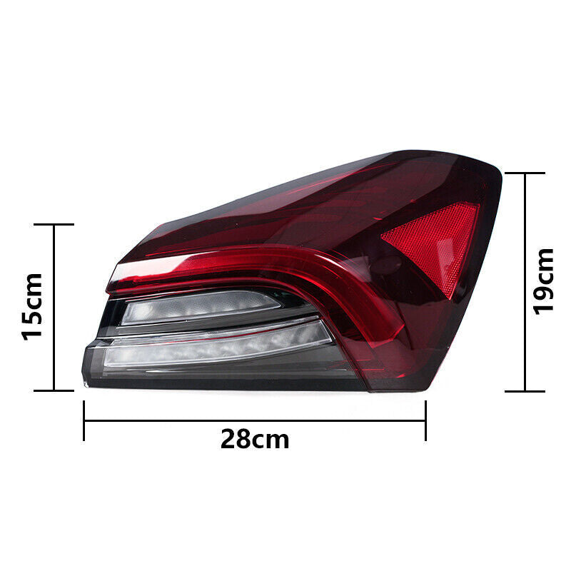 4Pcs for Maserati Ghibli 2014-2022 1Set Rear Lamp Rear Tail Light DRL LED