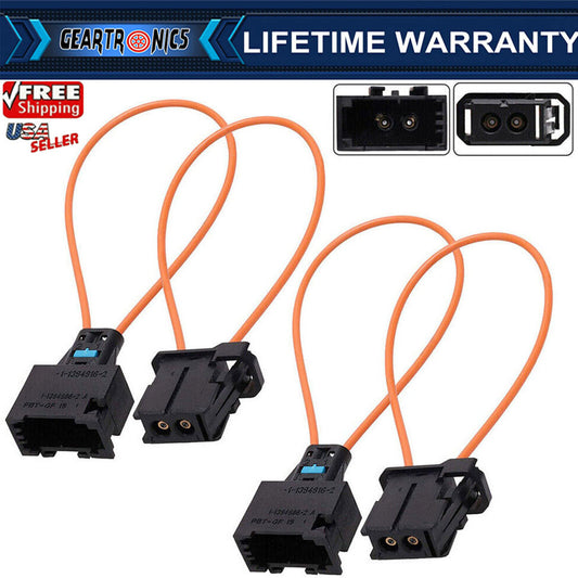2 Set MOST Diagnostic Kit Fiber Optic Loop Bypass Male  Female for BMW for MERCEDES