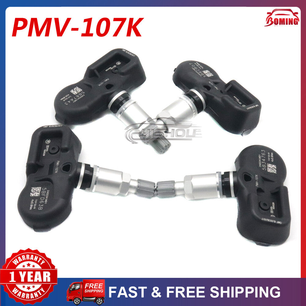 4-piece TPMS tire pressure sensor PMV-107K 42607-50010 42607-50011 suitable for 2005-12 for Lexus