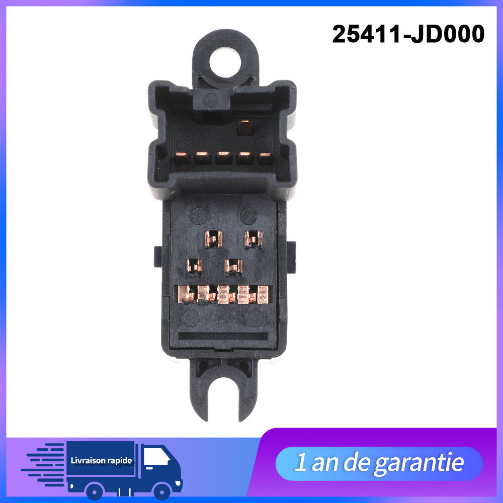 Bouton Interrupteur Leve Vitre pour QASHQAI 25411BR00A 25411-JD000 n
