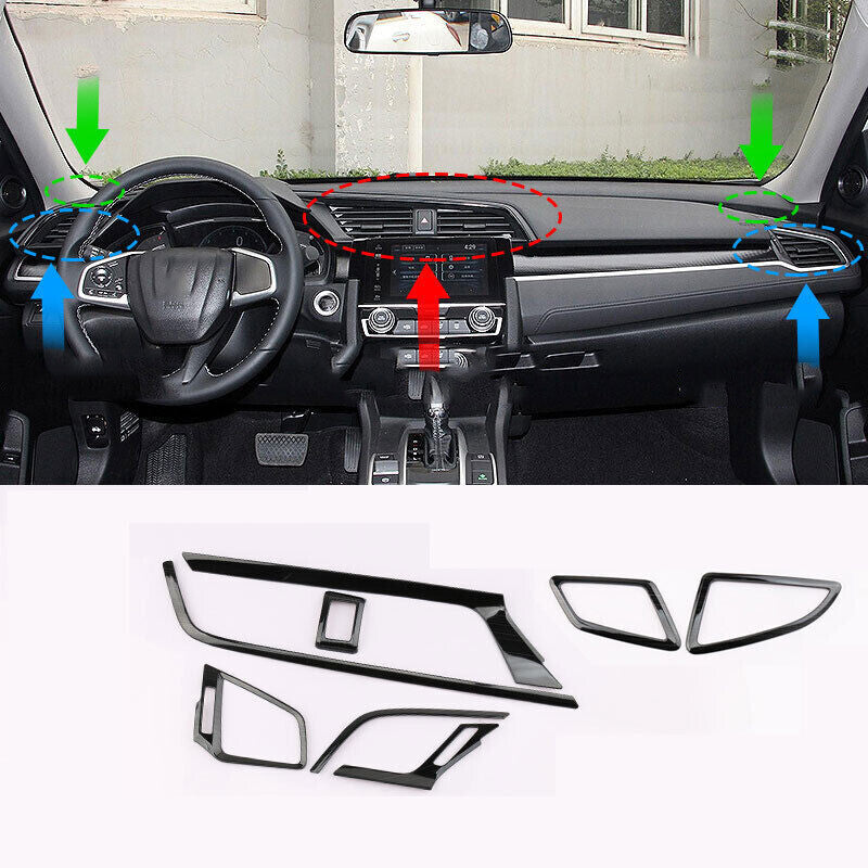 Matte Black Rear Door Window Lift Switch Cover Trim for Tacoma 16-22- v
