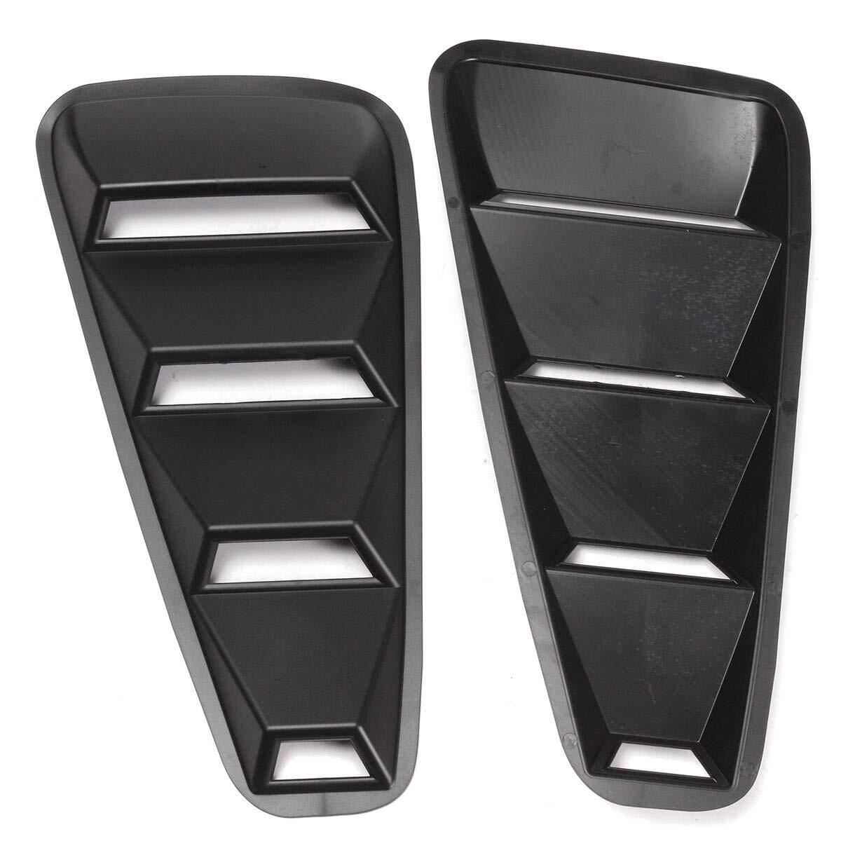 for Ford for Mustang 1/4 Quarter 2005 -2009 Side Window Louvers Scoop Cover Vent US