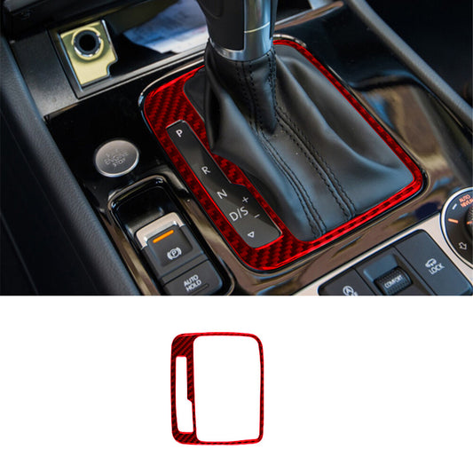 Carbon Fiber Front Window Control Cover Trim For Supra A90 2019-2022 v