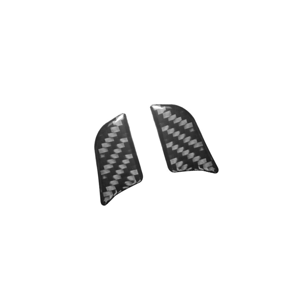 2Pcs Carbon Fiber Floor Console Front Cover Trim for LEXUS RX330 RX350 2004-2009