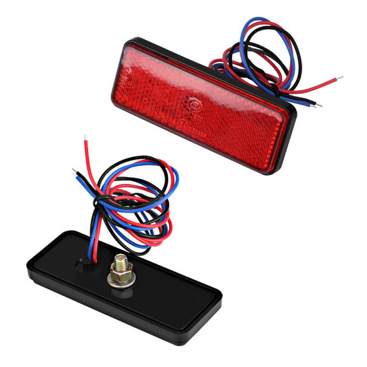 Motorcycle LED Reflector Tail Light E-Bike Side Lamp Brake Stop Turn Tail Lamp¡Á1 v