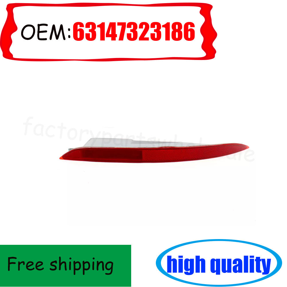 Right Rear Bumper Fog Light Reflector For X6 F16 28iX 30dX 35iX 40dX 50iX n