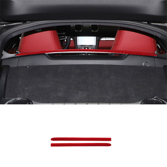 2x Carbon Fiber Front Window lift Control Cover Trim for Cadillac CTS 2003-2007 v