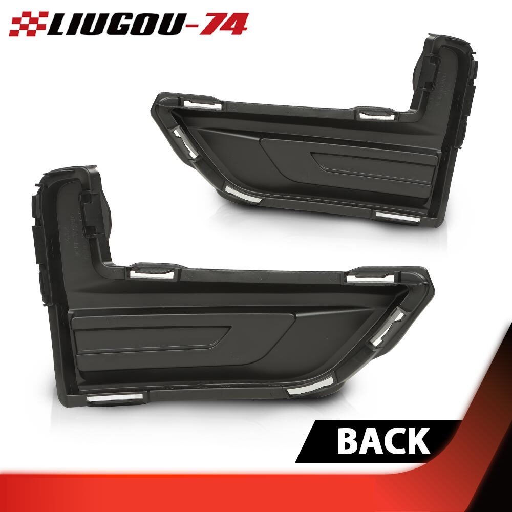 The front bumper fog light cover grille on both sides is suitable for Rogue 17-20- v