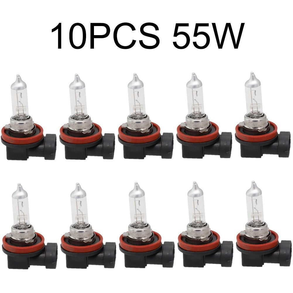 10pcs H11 12V 55W/Super Bright White Fog Halogen Bulb Car Head Light Lamp v