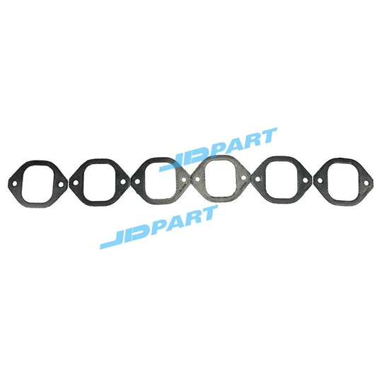 6-piece exhaust manifold gasket set 129-9452 for Caterpillar C15 C18 3406 3412 parts