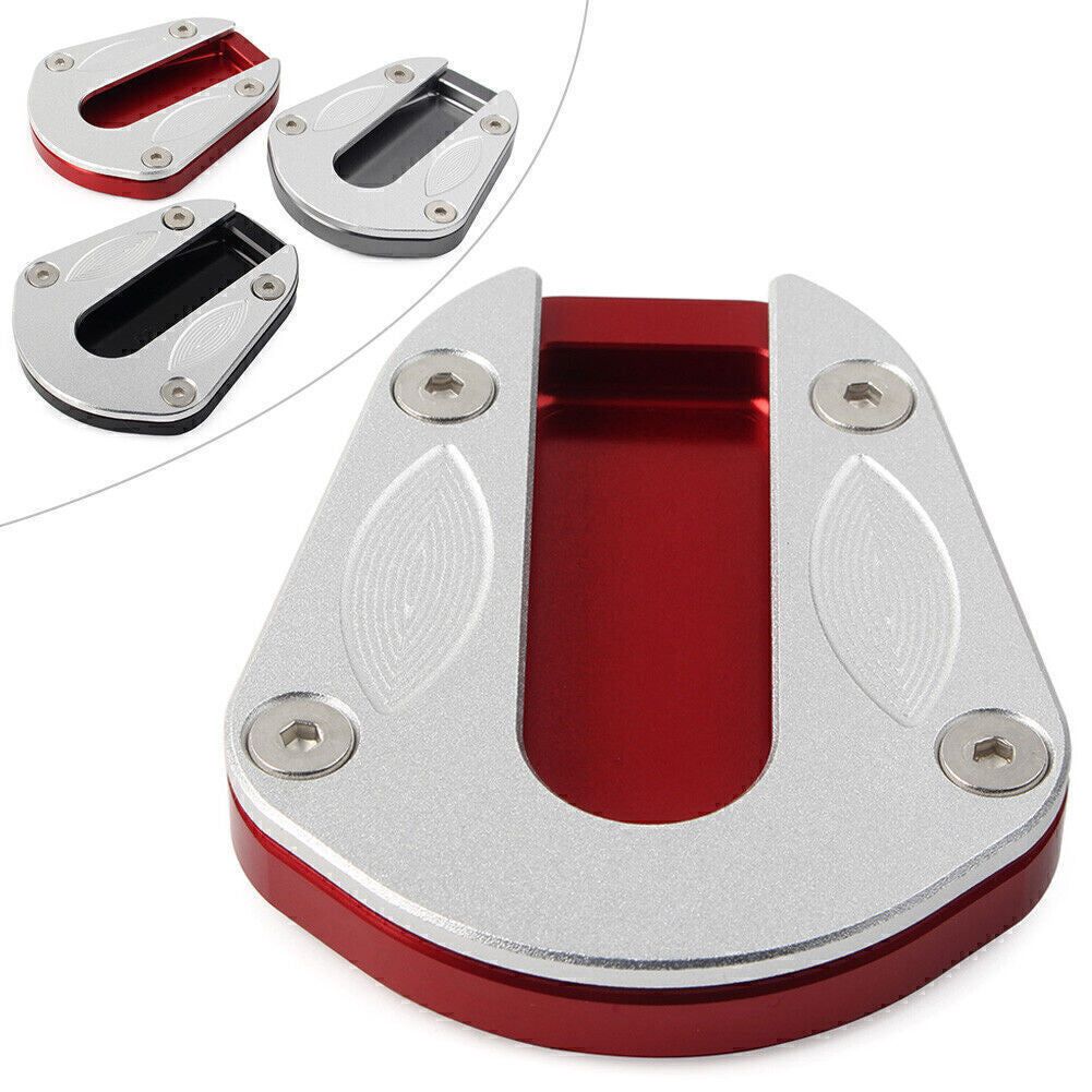 1x Support Foot Side Stand Enlarger Plate Kickstand Pad Fit BENELLI TRK 502 Q