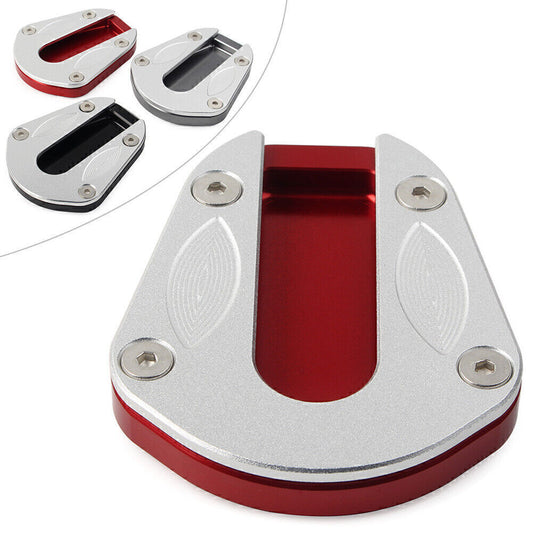 1x Support Foot Side Stand Enlarger Plate Kickstand Pad Fit BENELLI TRK 502 Q