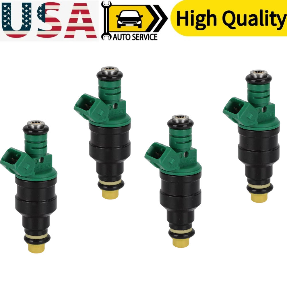 4 x FUEL INJECTORS for PORSCHE 944 S2 2.5 TURBO 84-91 FIT 0280150803 95160611000