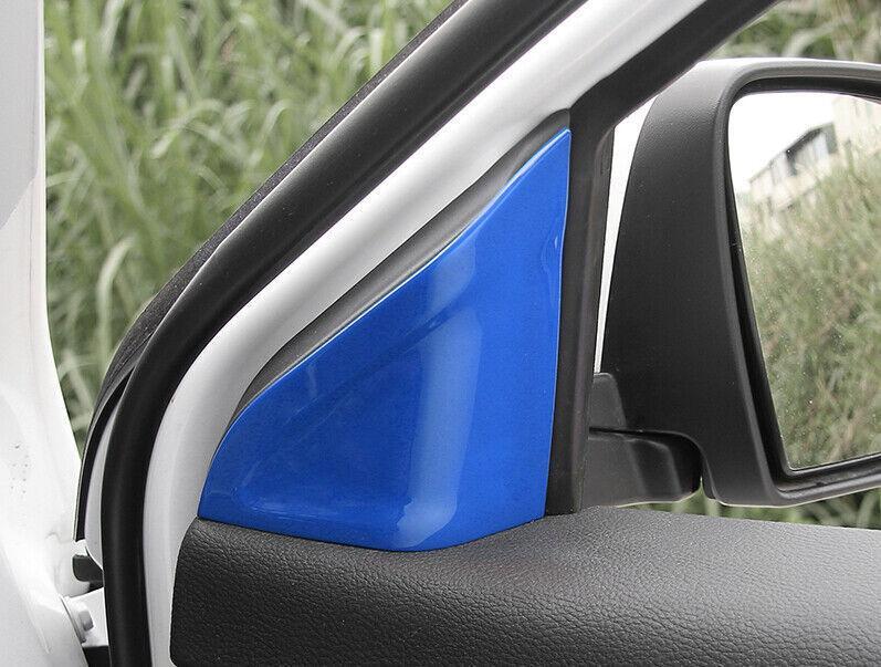 Fit for Jeep Compass 2017-2020 Bright Blue Front Triangle A Pillar Cover Trim 2X