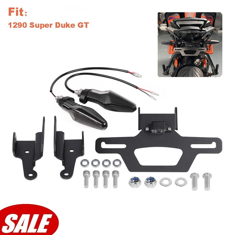 For 2016-2024 1290 Super Duke GT Rear License Plate Holder Fender Eliminator Kit Q