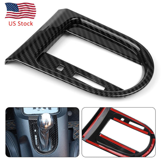 Center Console Gear Shift Frame Cover Panel Sticker fit 2015-2023 for Ford for Mustang
