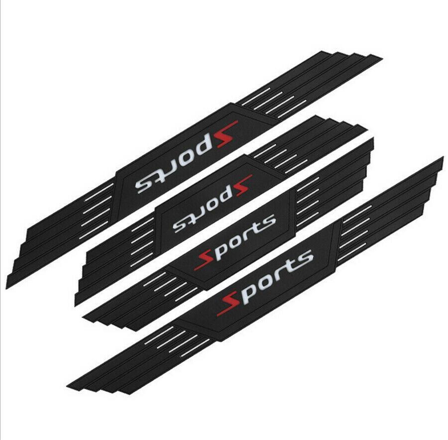 Scuff Sill Protective Panel Step Protection Sport Style Suitable for Rear Door Bumper - n