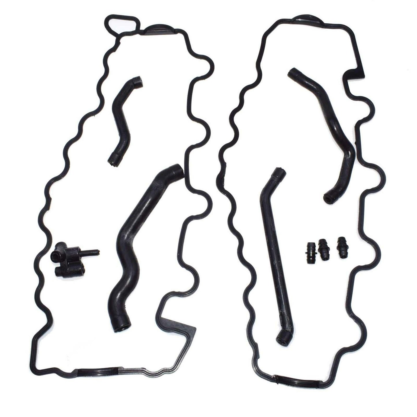 for w163 w202 w203 r170 ml valve cover gasket and crank housing hose kit - v