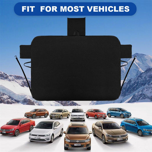 Magnetic 4-layer windshield snow cover, dustproof cream, and UV protection for Honda cars. n