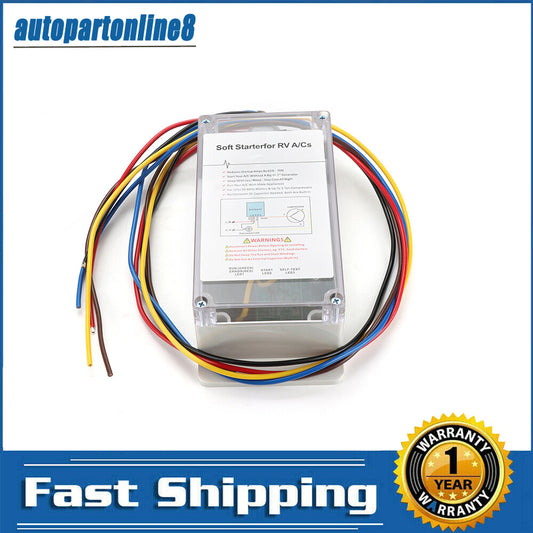 1PC Soft Start for RV Air Conditioner Briidea Soft Starter For RV White New Q