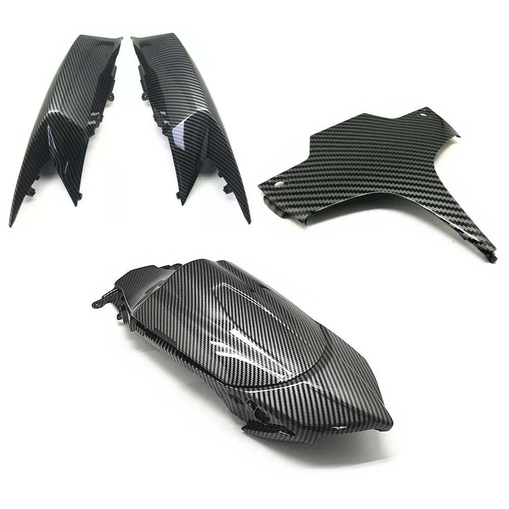 for SUZUKI GSX-R 600 750 Carbon Fiber Rear Tail Side for Seat Fairing 2008-2010 K8