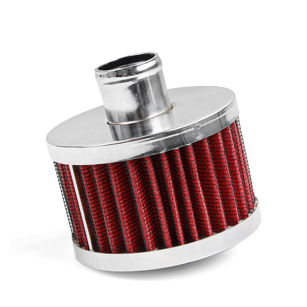 Red 1 Push In Vent Filter for Valve Cover Black 1 Extra Flow Breather Q
