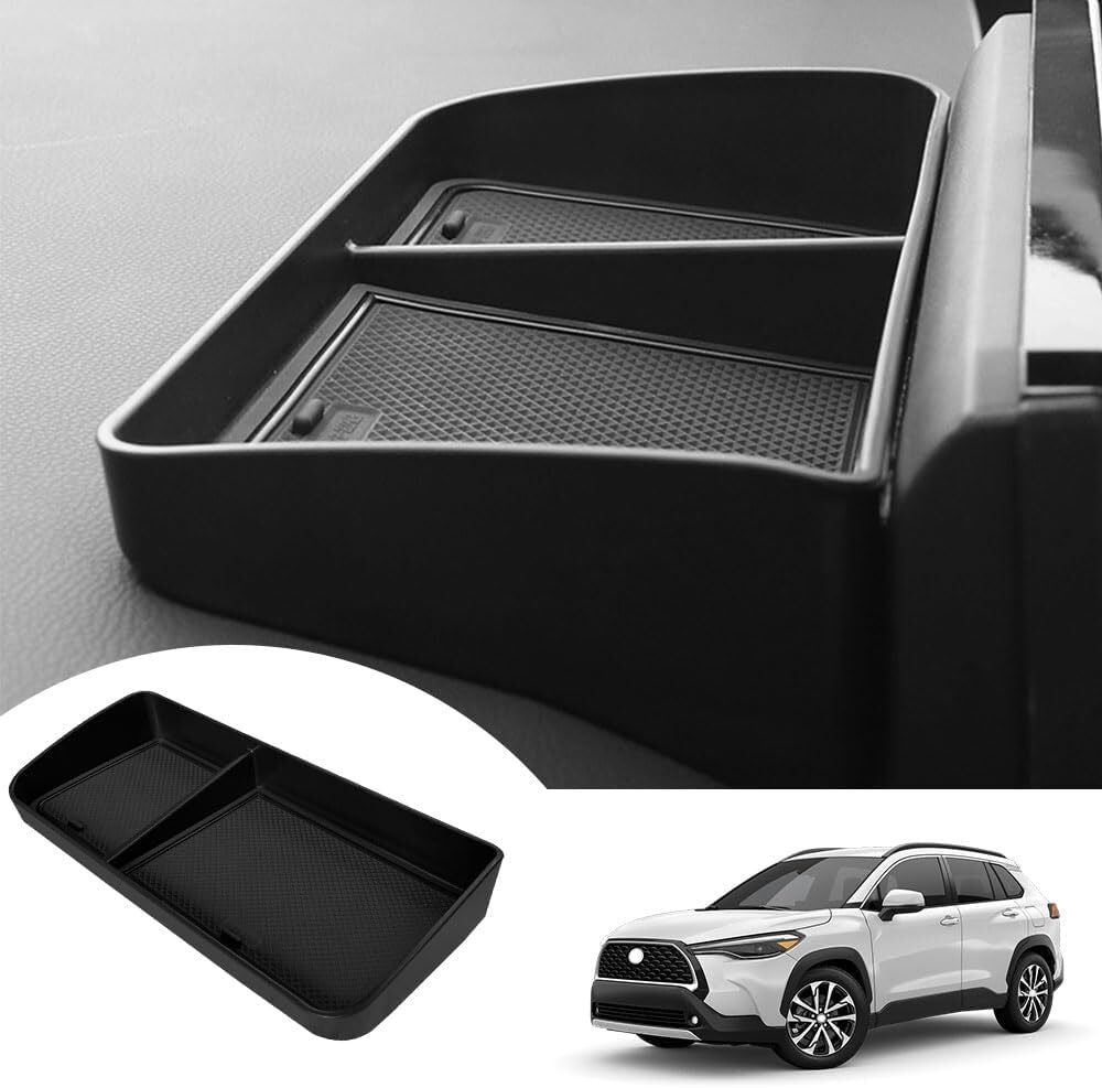 Suitable for 2019-2022 for Corolla vehicles. Dashboard storage box/console storage tray. n