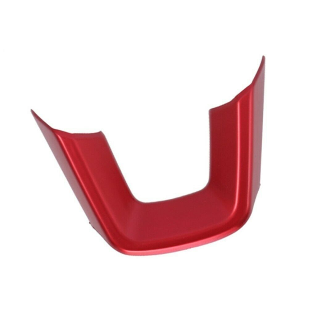 for Honda for Civic 11th 2022 Up Steering Wheel Sheet Cover Decor Matte Red 1PCS Q