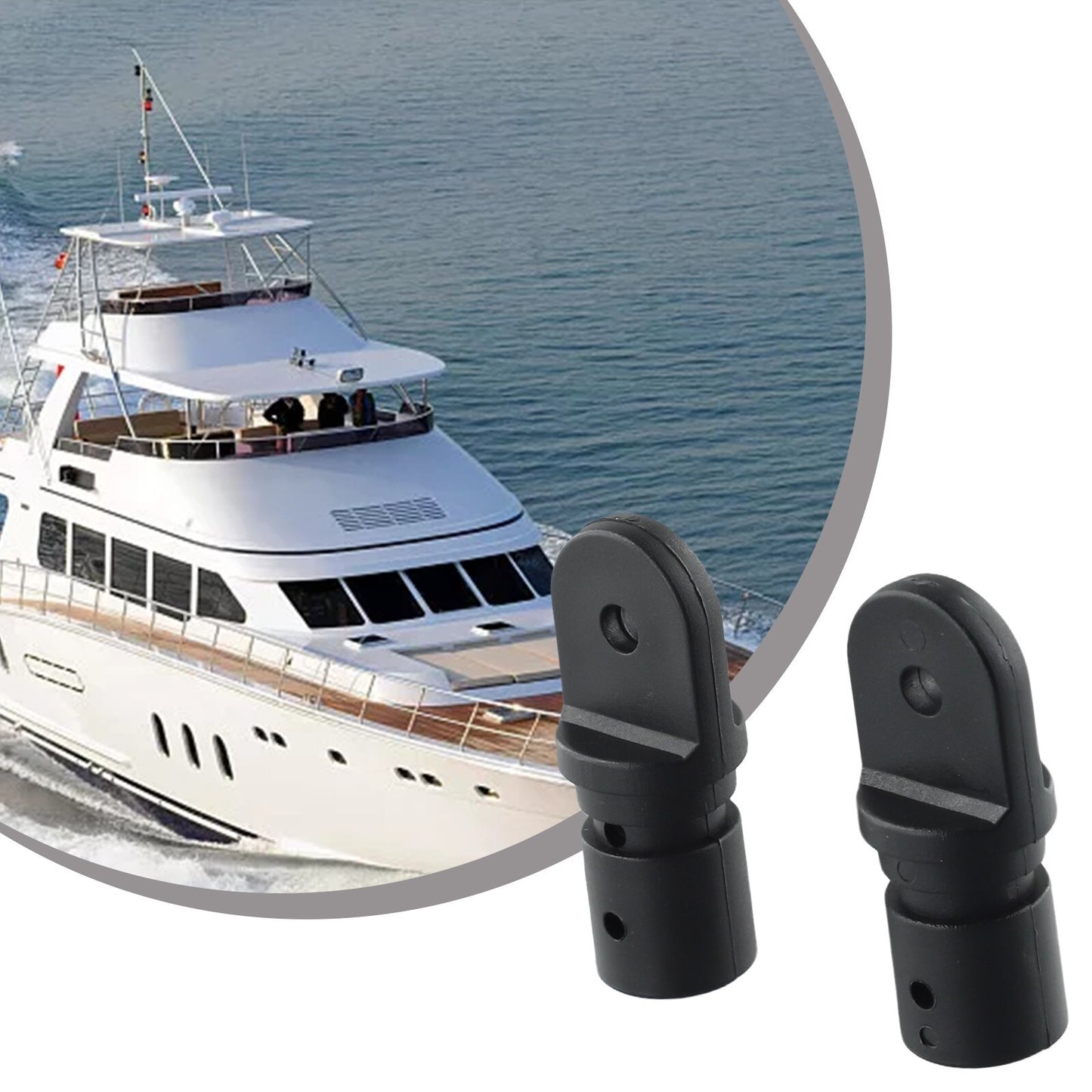 Nylon Inner Eye End Boat Part Strong Bimini Top Insert Lightweight
