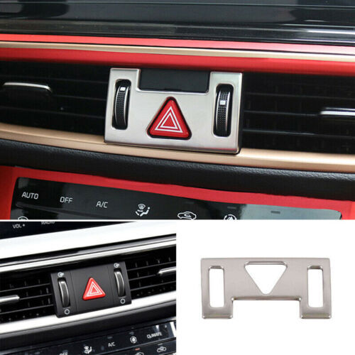 4P for Mazda CX-5 2017-2021 Chrome Rear Tail Light Lamp Eyebrow Cover Trim Bezel v