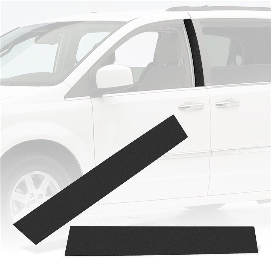 for Dodge Grand Caravan Front Left  Right B Pillar Post Moulding Cover Trim x2