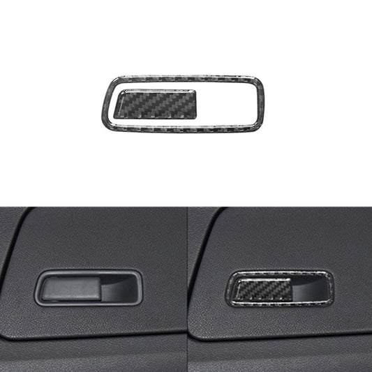 Carbon Fiber Interior Gear Shift Panel Cover Trim for Mazda CX-9 2016-2022 v