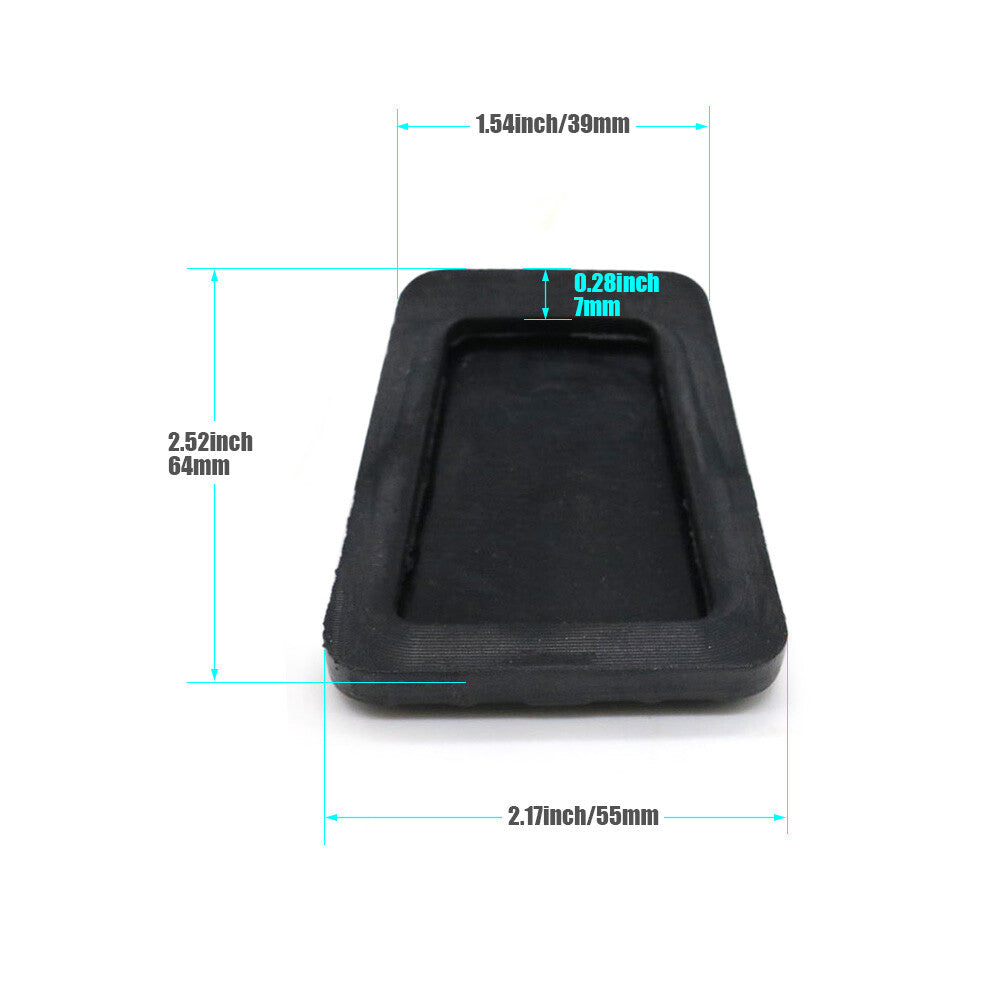 2-piece brake and clutch pedal pad protector set suitable for modern accent sonata Santa Fe Q