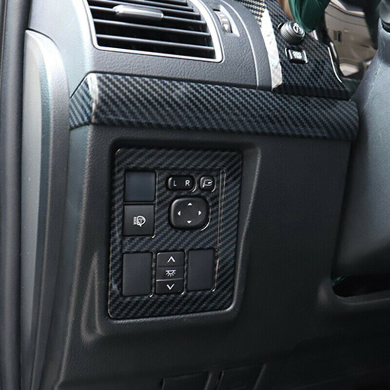 For RAV4 2014-2018 Front Grille Smoky LED Light Style Cover 3Pcs v