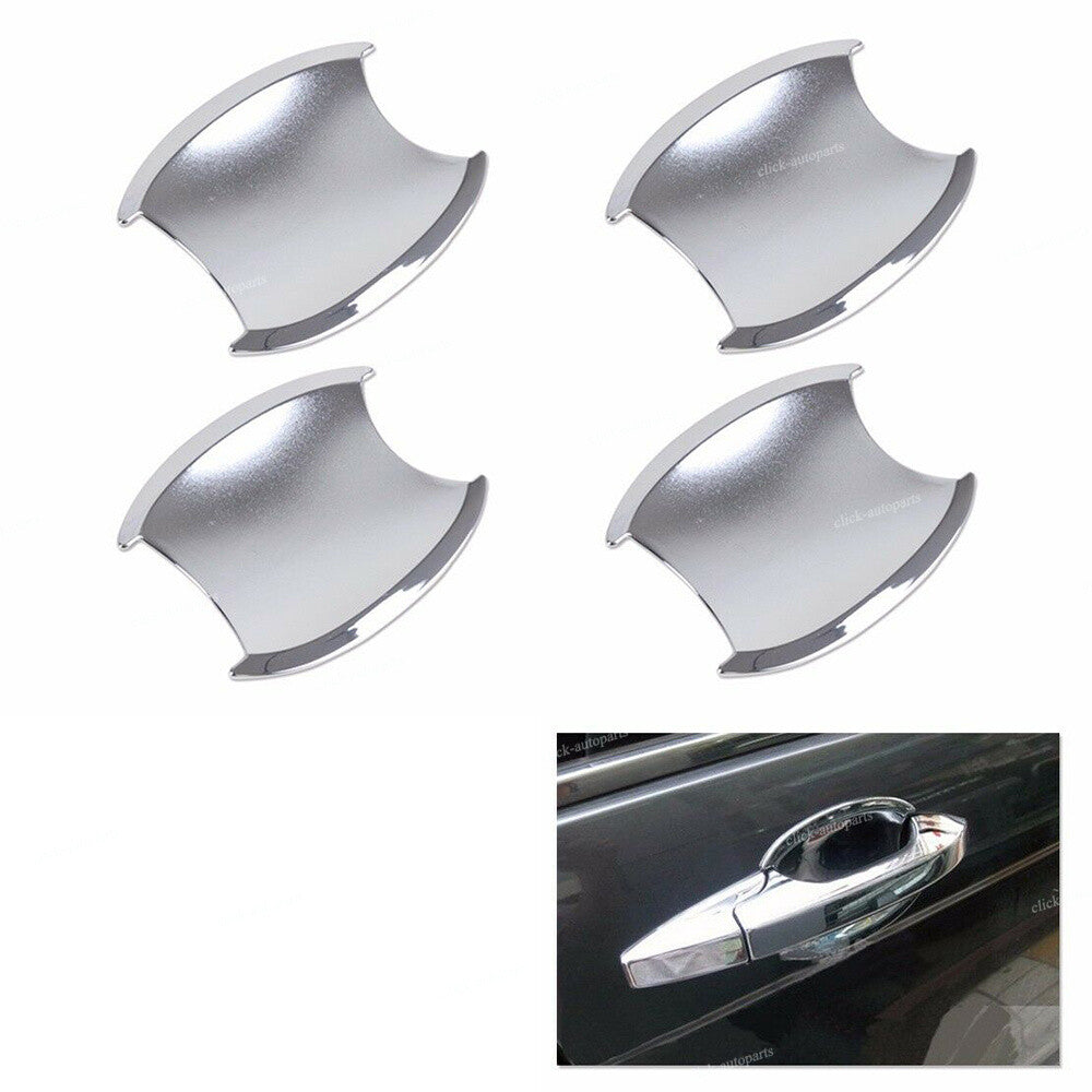 Qty 4 Chrome Door Handle Cup Bowl Trim for Honda CRV 2007 2008 2009 2010 2011