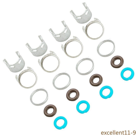 Fuel injector sealing kit, injection nozzle O-ring resin, suitable for Golf , for Audi A3, A4 #06D998907#- n