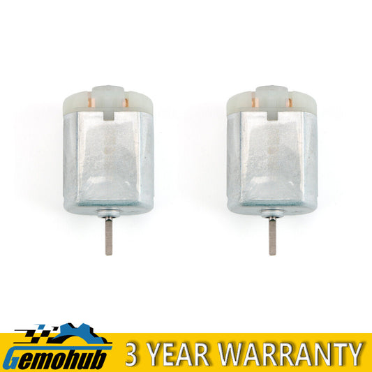 2X 10mm D Flat Shaft Car Door Lock Motor FC-280PC-22125 for Lexus for Toyota Mabuchi