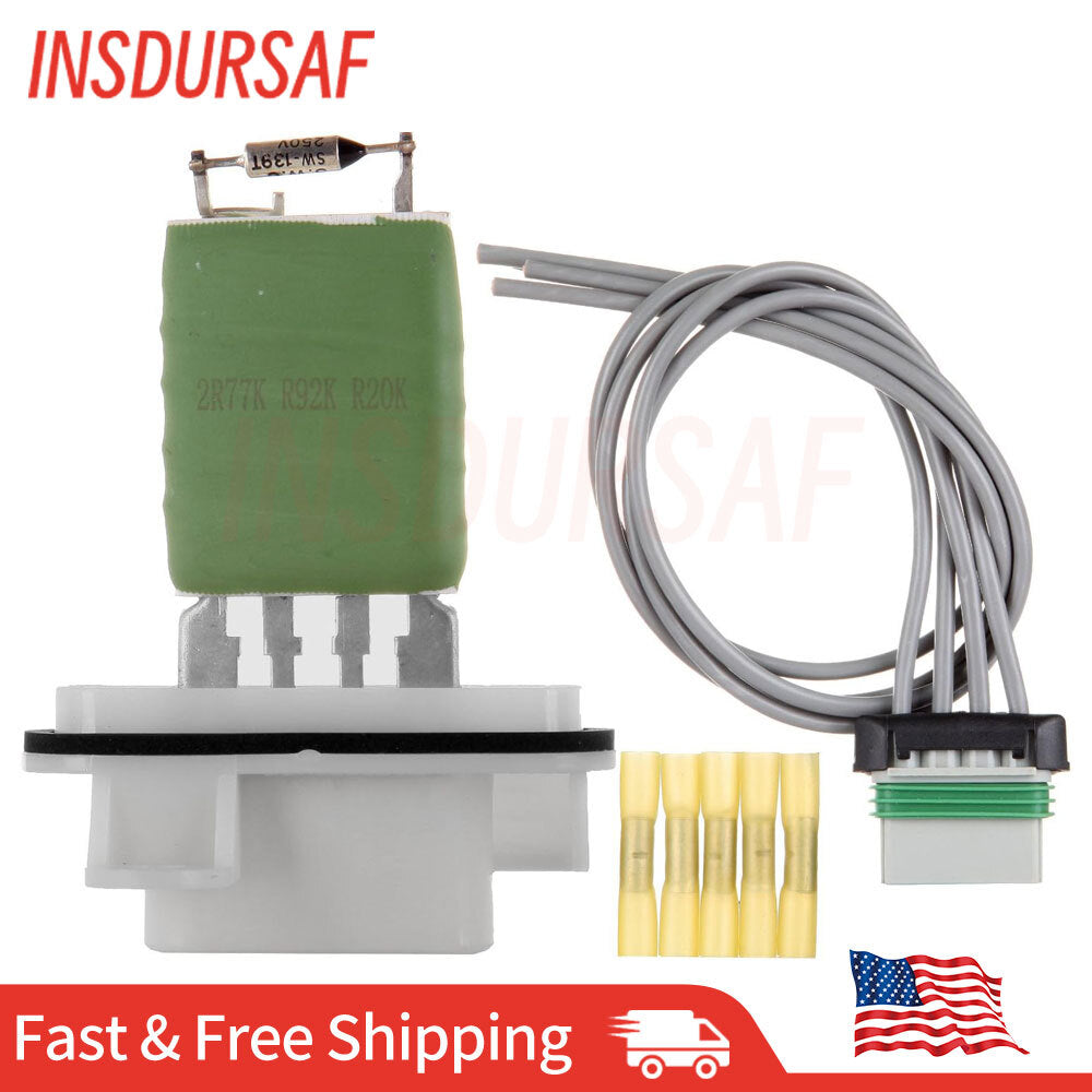A/C Heater Blower Motor Resistor 15218254 for Chevrolet 04-12 Colorado/03-06 SSR
