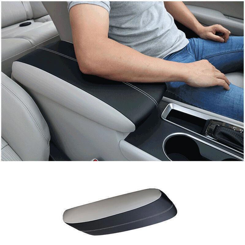 for Nissan Altima 2019-22 Black+Gray Central Console Armrest Box Cover Trim 1P