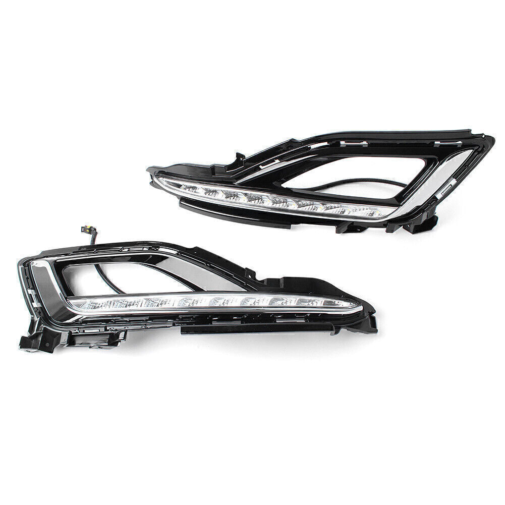 LED Car Daytime Running Light DRL Fog Driving Lamp for Hyundai Sonata LF 2015-16