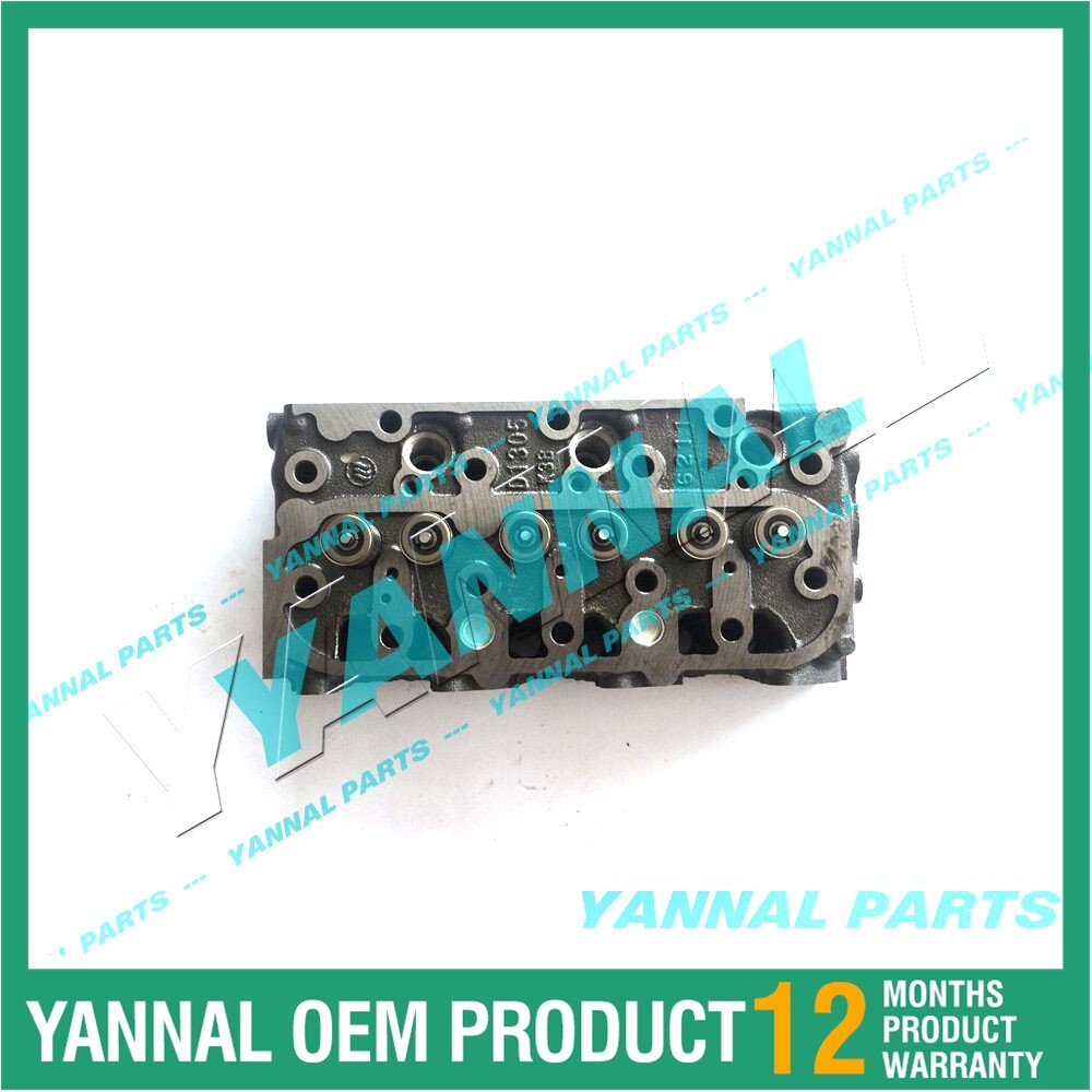 Cylinder head with valve spring suitable for D1105 D1105-E2B D1105-E3B D1105-E4B-