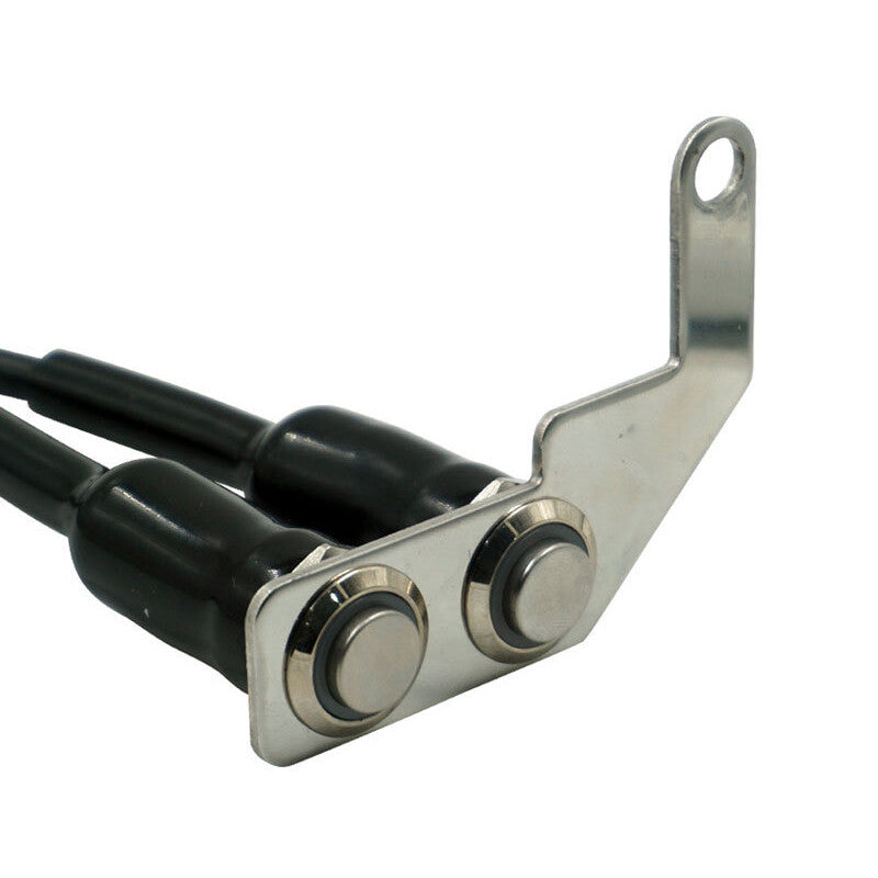Motorcycle handlebar ON/OFF switch with two push buttons, waterproof LED light, horn. n
