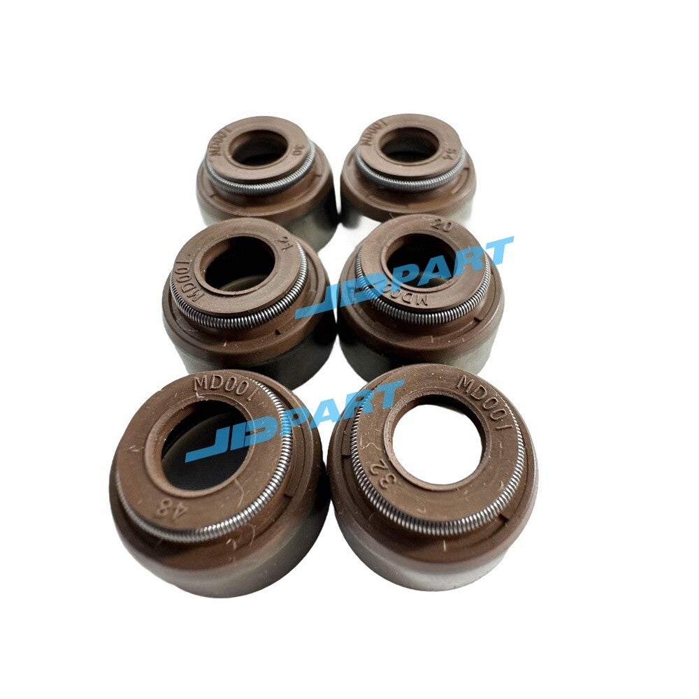 One set of E3CD valve oil seals for Iseki engine parts -