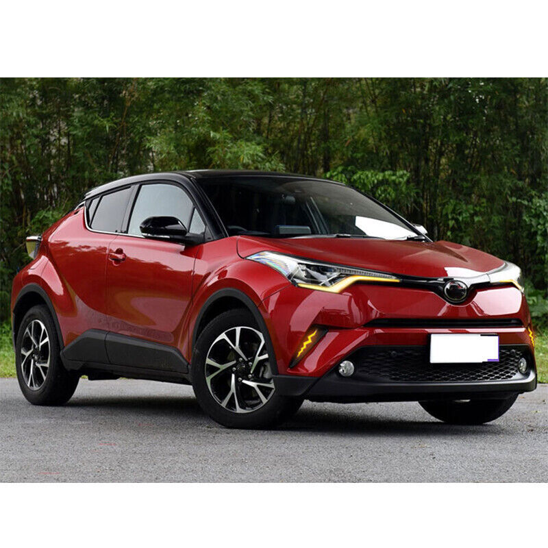 LED Fog Lamp Daytime Running Light Lightning Style For C-HR CHR 2019 n