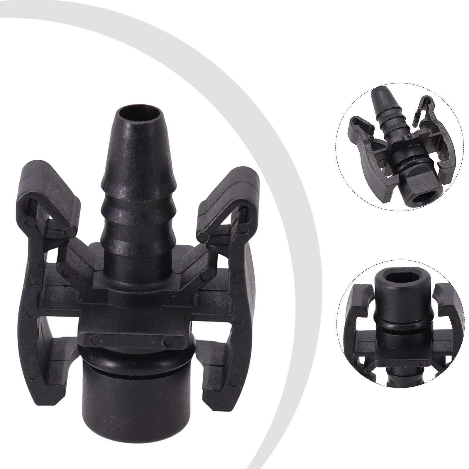 Car Expansion Water Tank Water Hose Straight Connect Connector Accessory v